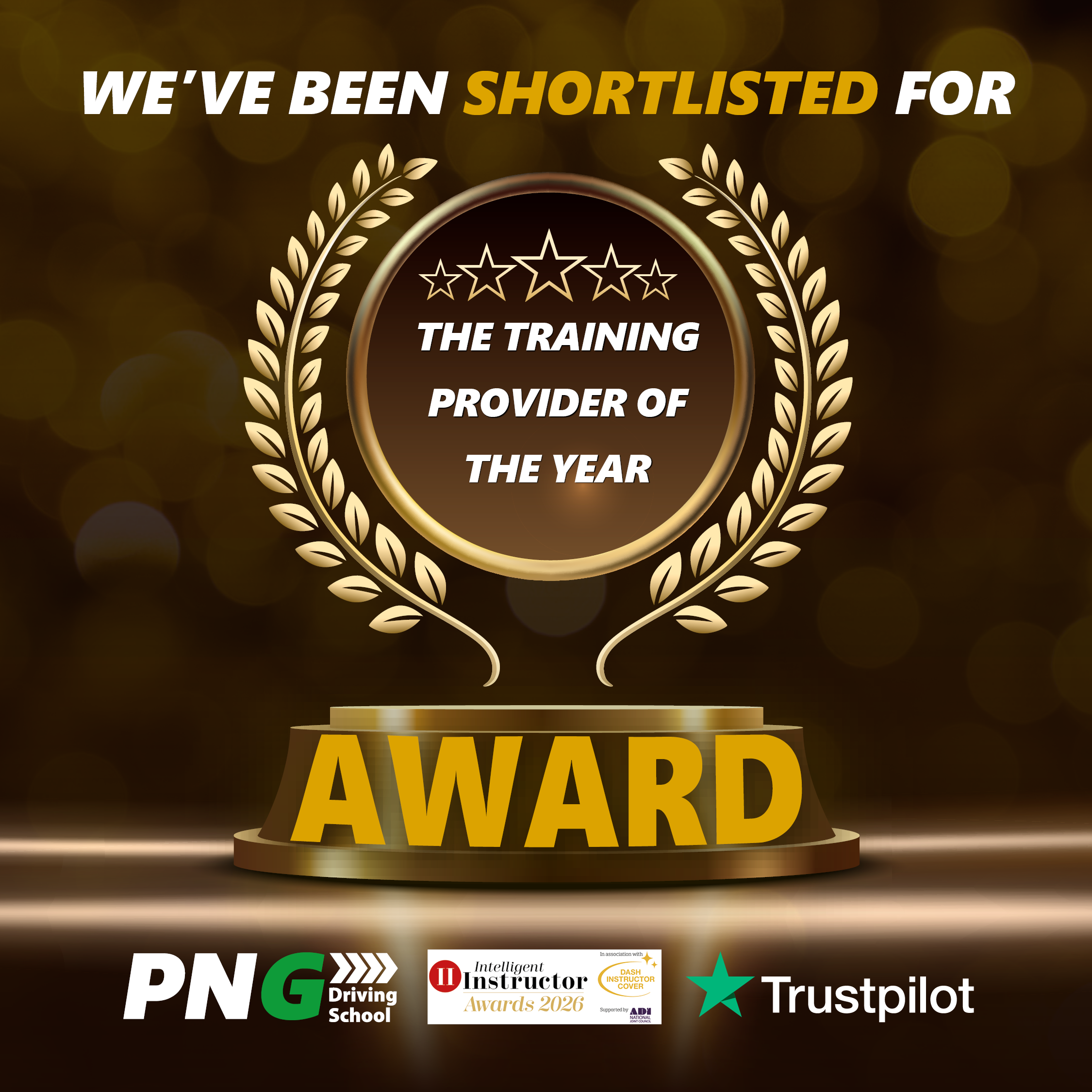 Training Provider award graphic